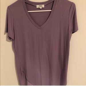Purple Piko Top